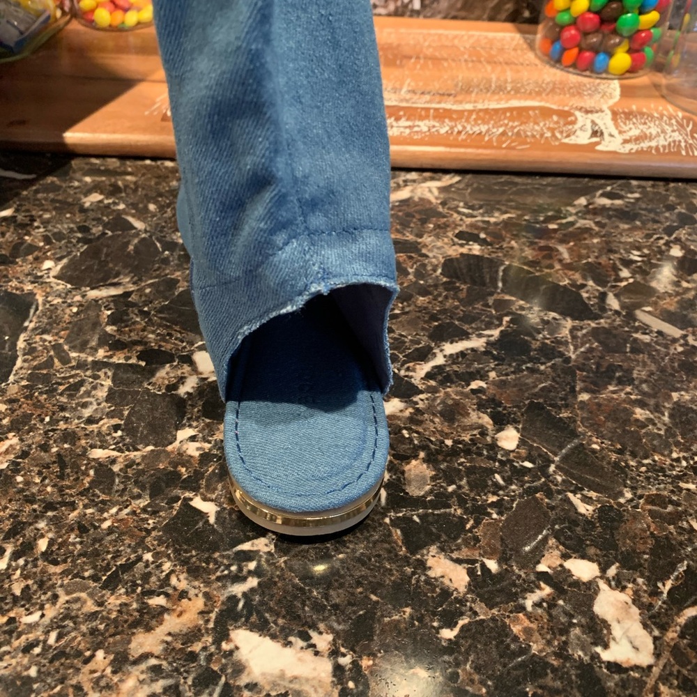 Denim sandal boots!!! - Picture 11 of 12